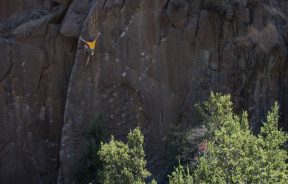 Escaladores de alto nivel disfrutan de escalada en el Bosque Mágico