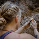 Escaladores de alto nivel disfrutan de escalada en el Bosque Mágico