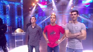 Escaladores finalistas del Ninja Warrior España 2017