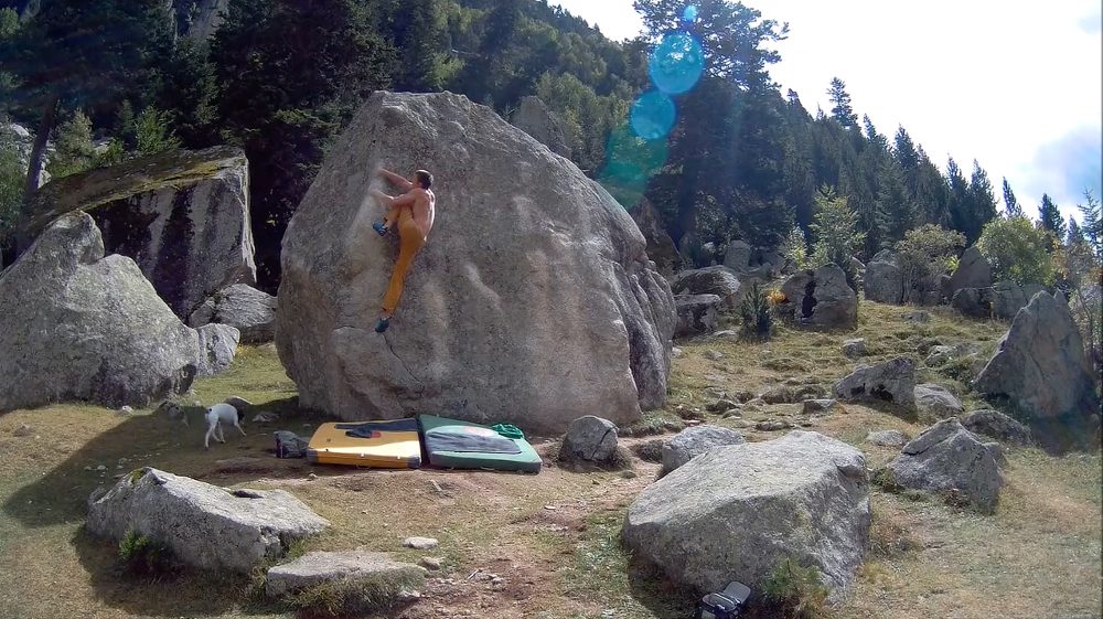 2 Videos de escalada boulder en Cavallers