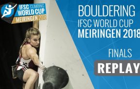 Video final Copa del Mundo Escalada Boulder IFSC 2018 en Meiringen - Suiza