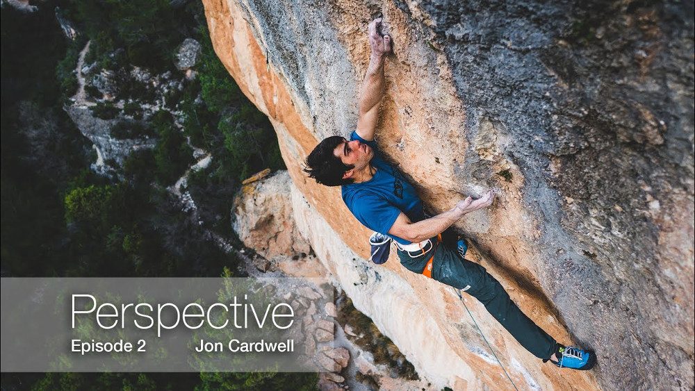“Perspectiva” Jon Cardwell en La Rambla 9a+ en Siurana