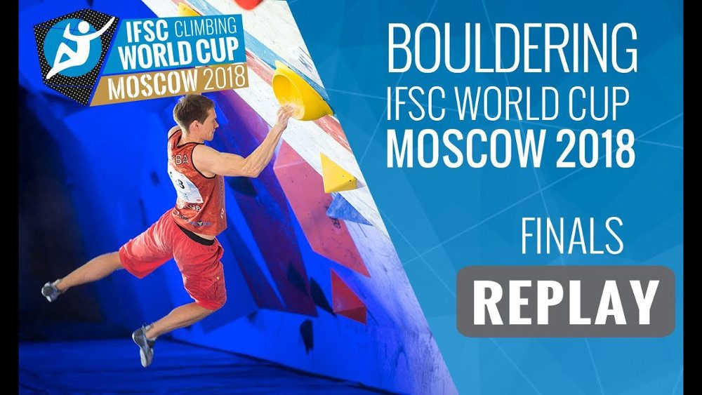IFSC Copa del Mundo de Escalada Boulder y Velocidad en Moscú