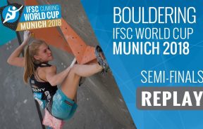 Video Copa del Mundo de Escalada Boulder 2018 en Múnich - Alemania