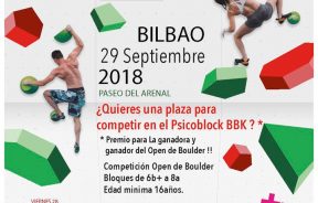BBK Open Block y duelo del Psicoblock BBK 2018 en Bilbao
