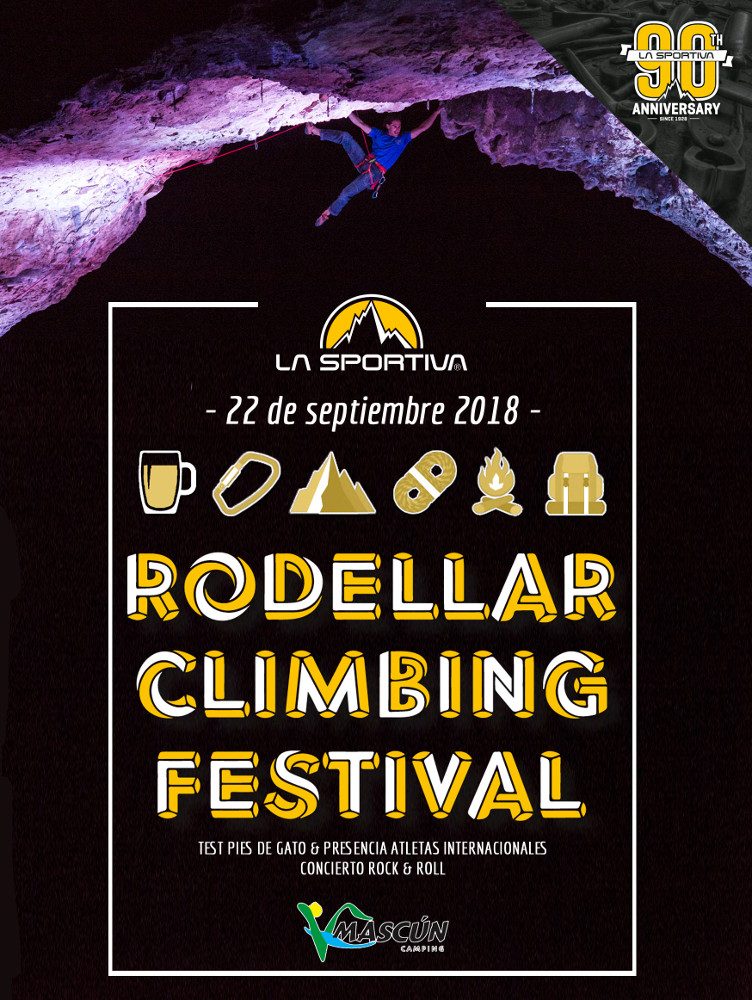 Rodellar Climbing Festival 2018 organizado por La Sportiva