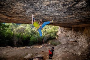 Iker Pou realiza primera ascensión Artaburu 9b?, en Margalef