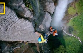 Video escalada tepuy: Salto Ángel en el documental One Strange Rock