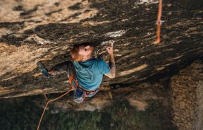 Video escalada deportiva Gabriele Moroni encadena Demencia senil 9a+ en Margalef