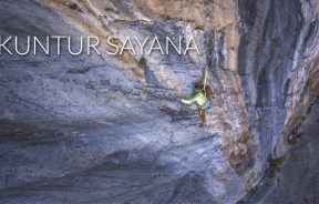 Kuntur Sayana 8a+ por Charlotte Durif y Josh Larson en Perú