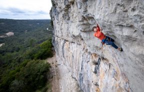 Théo Blass en Super Samson 8c, sector Claret - Francia | Foto Jan Virt