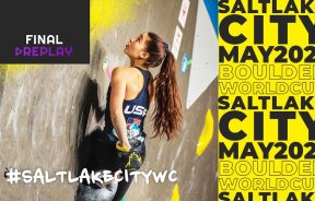 Video competencia escalada: Final Copa del Mundo Escalada Boulder Salt Lake City