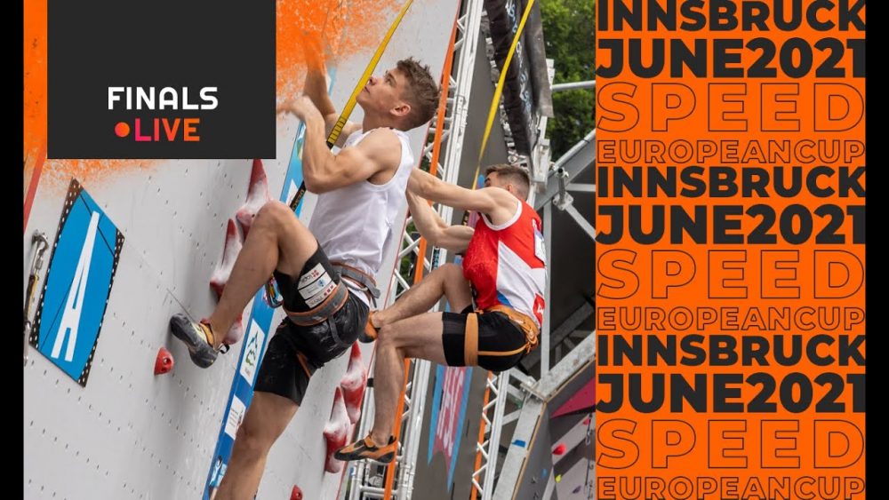 Copa Europea de escalada velocidad IFSC Innsbruck 2021