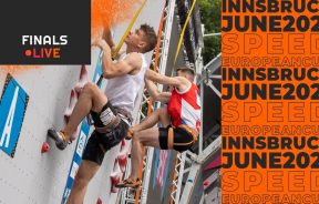 Copa Europea de escalada velocidad IFSC Innsbruck 2021